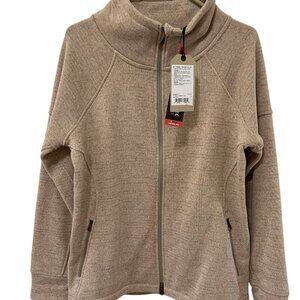 Prana Women's Tri Thermal Threads Full-Zip Jacket, Large, Rose Dust